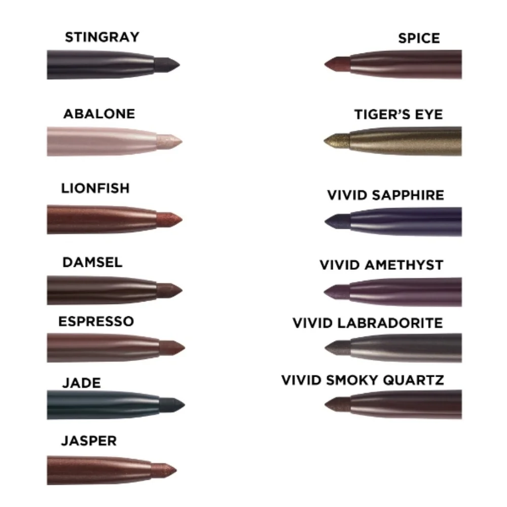 Tiger's Eyes Stila Smudge & Set Waterproof Eye Liner Brand New In Box Full Size